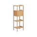Beliani Estantería de baño LAFAYETTE Beliani Estantería de baño LAFAYETTE Madera Clara