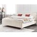 Beliani Cama Terciopelo LUNAN 186x215 Beliani Cama Terciopelo LUNAN 186x215 Beige