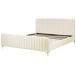 Beliani Cama Terciopelo LUNAN 186x215 Beliani Cama Terciopelo LUNAN 186x215 Beige