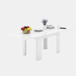 Mesa extensível efeito madeira