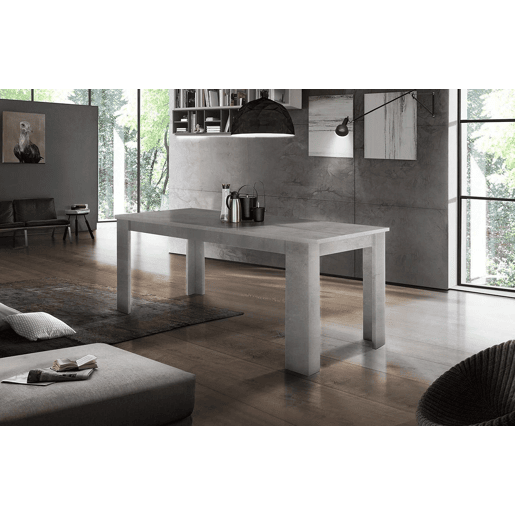 Mesa extensível de efeito madeira Mesa extensível de efeito madeira