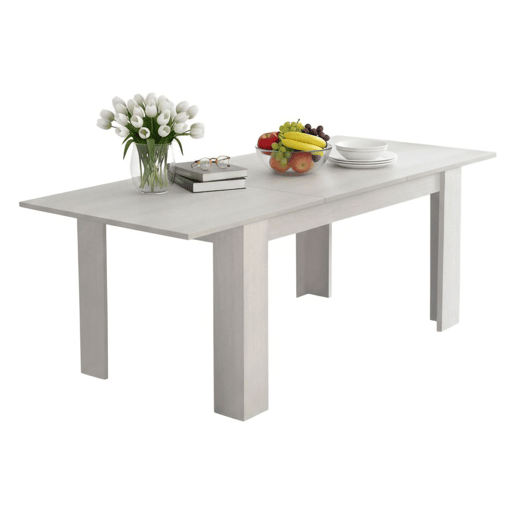 Mesa extensível de efeito madeira Mesa extensível de efeito madeira