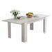 Mesa extensível com efeito de madeira 220x88 Mesa extensível com efeito de madeira 220x88 Blanco