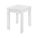 Mesa extensível com efeito madeira 134x67 Mesa extensível com efeito madeira 134x67 Blanco