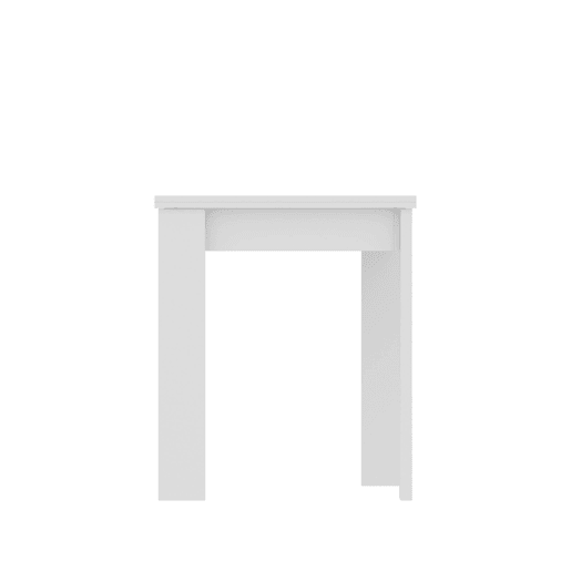 Mesa extensível com efeito de madeira