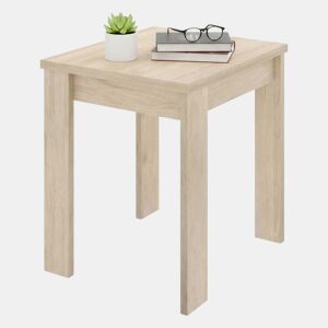 Mesa extensível com efeito madeira