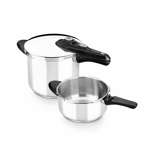 Panela BRA A185105 Aço inoxidável 2 pcs Ø 22 cm 4 L