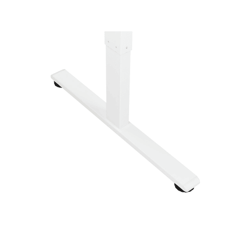 Secretária de canto ajustável eletricamente DESTINES PretoBranco 160 cm 109 cm à direita Secretária de canto ajustável eletricamente DESTINES PretoBranco 160 cm 109 cm à direita