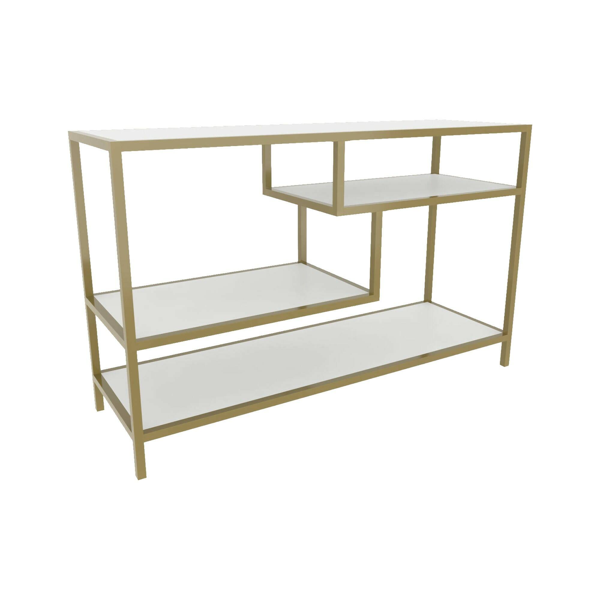 Mueble de televisión efecto madera Dplizzar 120