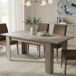 Mesa extensível de efeito madeira 160x88 Mesa extensível de efeito madeira 160x88 Marrón