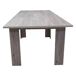 Mesa extensível de efeito madeira 160x88 Mesa extensível de efeito madeira 160x88 Marrón