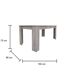 Mesa extensível de efeito madeira 160x88 Mesa extensível de efeito madeira 160x88 Marrón