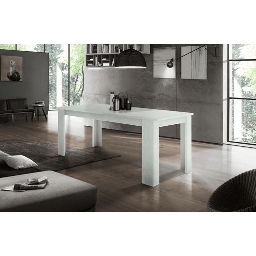 Mesa extensível com efeito de madeira Mesa extensível com efeito de madeira