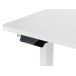Beliani Escritorio esquinero regulable eléctrico DESTINES 160x109 Beliani Escritorio esquinero regulable eléctrico DESTINES 160x109 Blanco