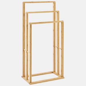 Suporte para toalha TUPELO Madeira de bambu Castanho claro
