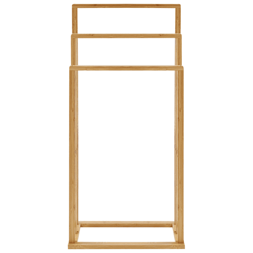 Suporte para toalha TUPELO Madeira de bambu Castanho claro