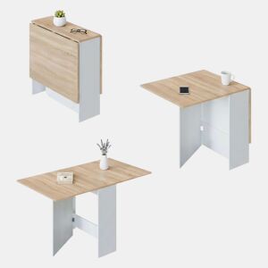Mesa extensível efeito madeira
