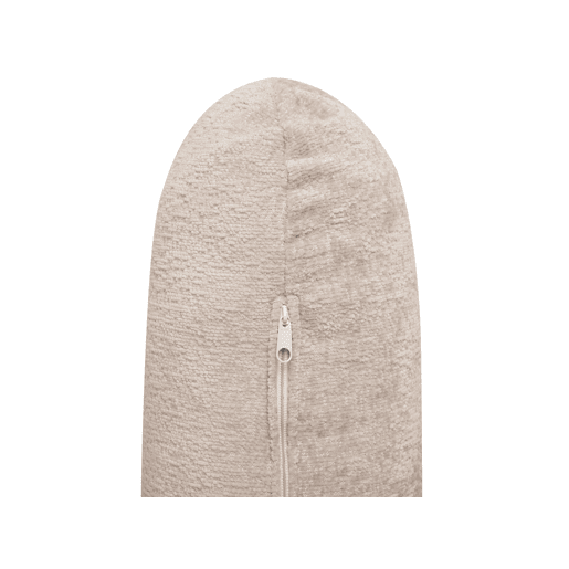 Sofá de canto SIMOS Chenille Creme 3 lugares à esquerda Sofá de canto SIMOS Chenille Creme 3 lugares à esquerda