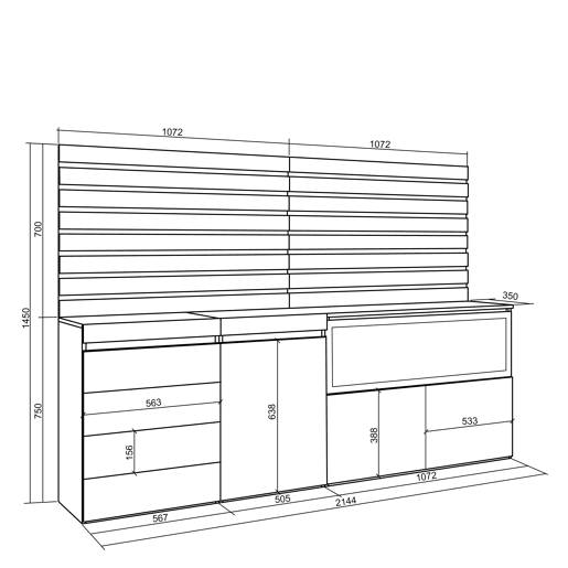 Aparador, Buffet, Amplo Espaço Armazenamento, 214x35x145cm, Para quarto, dormitório, Lareira eléctrica XXL, Cómoda, Estilo moderno, Branco Aparador, Buffet, Amplo Espaço Armazenamento, 214x35x145cm, Para quarto, dormitório, Lareira eléctrica XXL, Cómoda, Estilo moderno, Branco
