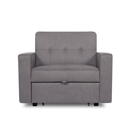 Sofá cama Soren Cinzento 110 x 91,5 x 88 cm