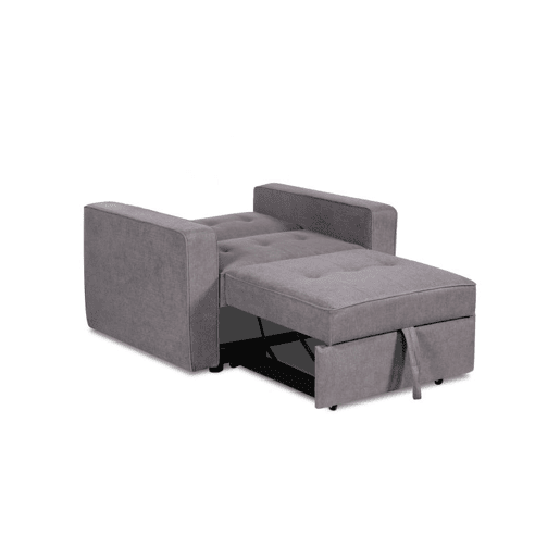 Sofá cama Soren Cinzento 110 x 91,5 x 88 cm