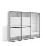 Sapateira, Organização Armazenamento, 180x35x145cm, Para quarto, dormitório, Roupeiro aberto, Estilo moderno, Branco