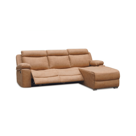 Sofá chaiselongue Nellie 3 plazas Pedra 276 x 102 x 187 cm