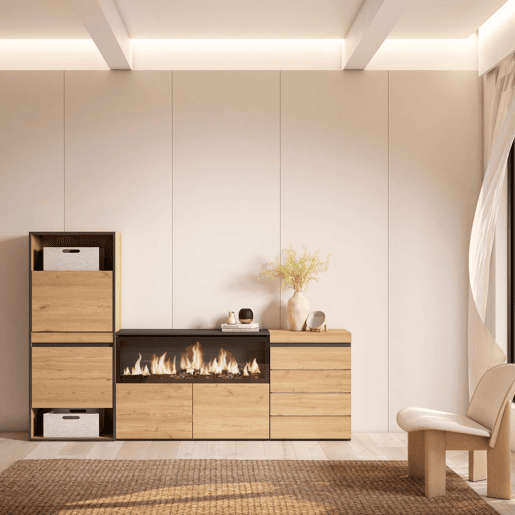 Sapateira, Organização Armazenamento, 224x35x145cm, Para quarto, dormitório, Lareira eléctrica XXL, Cómoda, Estilo moderno, Carvalho Sapateira, Organização Armazenamento, 224x35x145cm, Para quarto, dormitório, Lareira eléctrica XXL, Cómoda, Estilo moderno, Carvalho