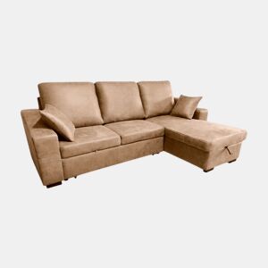 Sofá cama con chaiselongue Edna Pedra 248 x 95 x 82 cm