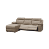 Sofá relax con chaiselongue derecho Nellie 3 plazas Cimento 276 x 102 x 187 cm