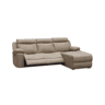 Sofá chaiselongue Nellie 3 plazas Cimento 276 x 102 x 187 cm