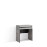 Mesa consola de entrada, Mesa auxiliar para entrada, 70x35x75cm, Com gaveta, Com Armazenamento, Estilo moderno, Cimento