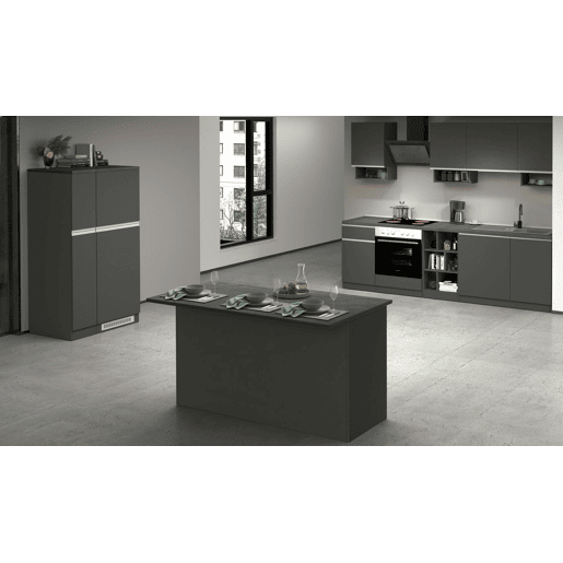 Ilha de Cozinha Modular em Madeira Nobilitada