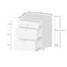 Cômoda com efeito madeira 47 Cômoda com efeito madeira 47 Blanco