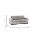 Sofá cama 2 plazas en tela Dabaida Sofá cama 2 plazas en tela Dabaida Gris