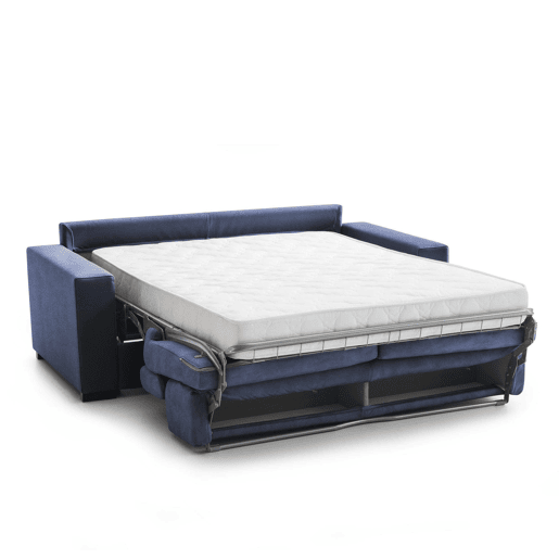 Sofá cama 2 lugares em tecido