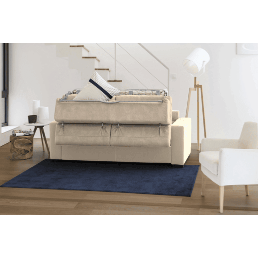 Sofá cama com península de tecido Sofá cama com península de tecido
