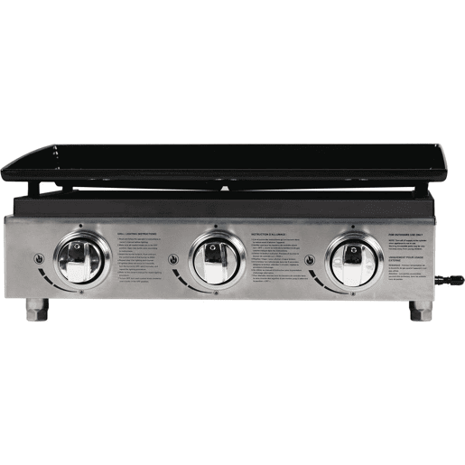 Churrasqueira Presto 3 - 3 Queimadores - 7,5kW - Cinza