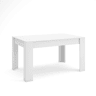 Mesa Sala de Jantar, Mesa Cozinha, 140x90x76cm, Para 6 pessoas, Móveis Sala Jantar, Estilo moderno, Branco