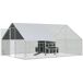 Conjunto de Gallinero Acero Galvanizado PawHut Conjunto de Gallinero Acero Galvanizado PawHut Gris