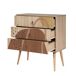 Cômoda com efeito madeira Cômoda com efeito madeira Madera Clara
