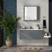 Conjunto de Baño MDF, Vidrio Templado kleankin Conjunto de Baño MDF, Vidrio Templado kleankin Blanco