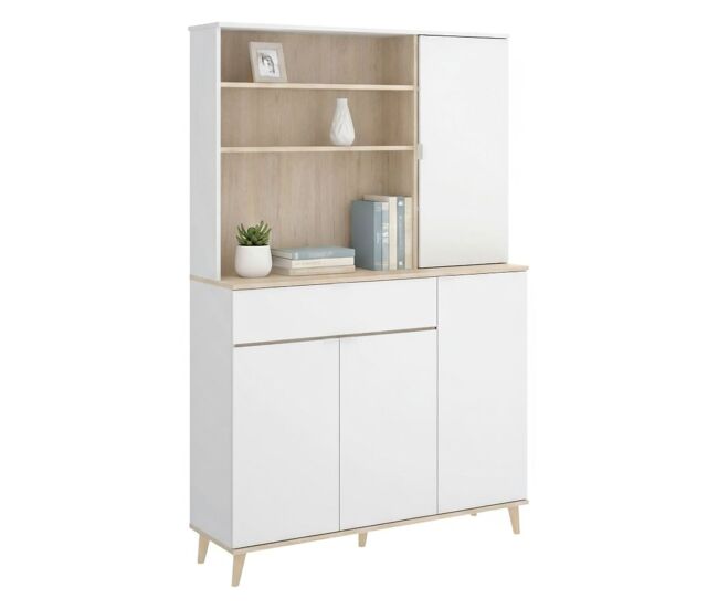 Aparador con cajón en madera nobilitada