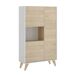 Alacena 4 Estantes en Madera Nobilitata 81 Alacena 4 Estantes en Madera Nobilitata 81 Blanco/ Madera
