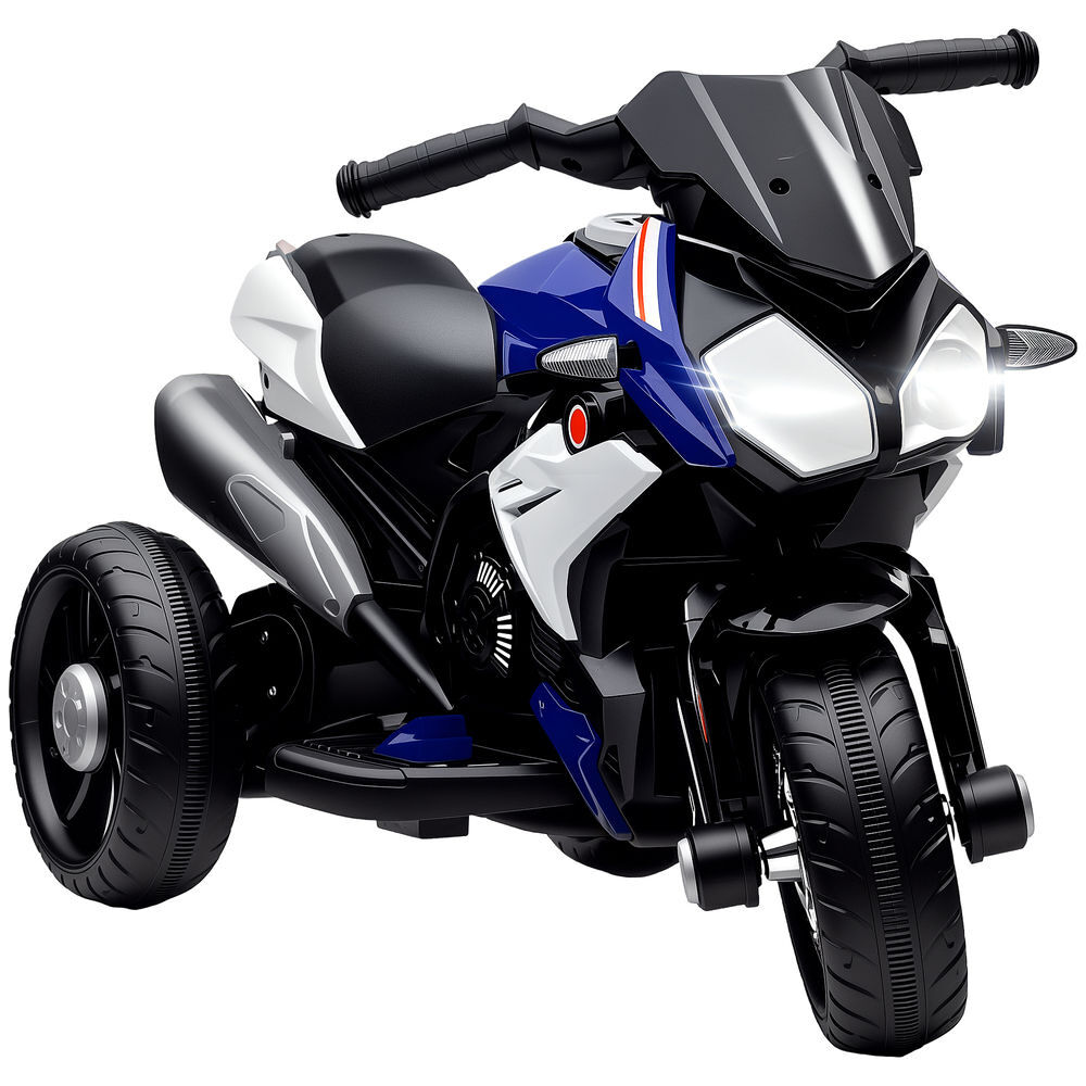 Moto Eléctrica Infantil Metal, PP HOMCOM