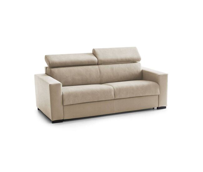 Sofá fixo de 2 lugares em tecido