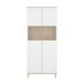 Alacena 4 Estantes de Madera Nobilitada 80 Alacena 4 Estantes de Madera Nobilitada 80 Blanco