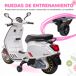 Moto Eléctrica Infantil PP, Metal AIYAPLAY Moto Eléctrica Infantil PP, Metal AIYAPLAY Blanco