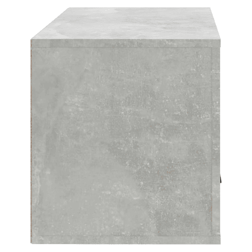 vidaXL Sapateira de parede 70x35x38cm madeira processada cinza cimento vidaXL Sapateira de parede 70x35x38cm madeira processada cinza cimento