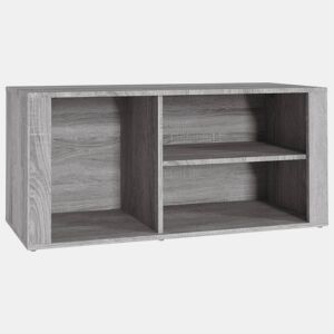 vidaXL Sapateira 100x35x45 cm derivados de madeira sonoma cinza